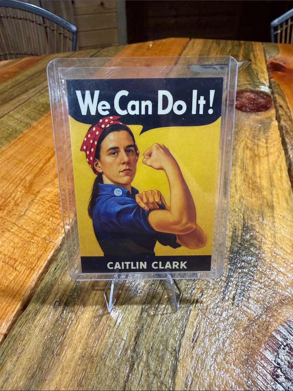 Caitlin Clark Custom Card